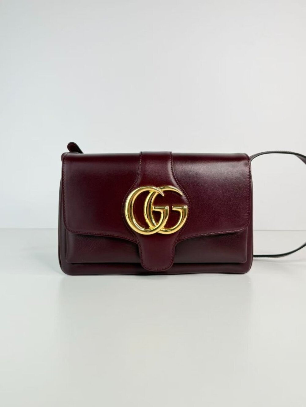 Gucci Arli Small Smooth Calfskin Leather Shoulder Crossbody Bag